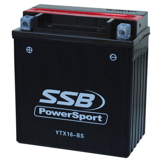 YTX16-BS SSB Powersport MF Motorcycle Battery