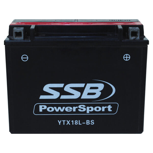 YTX18L-BS SSB Powersport MF Motorcycle Battery