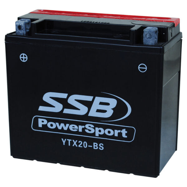 YTX20-BS SSB Powersport MF Motorcycle Battery
