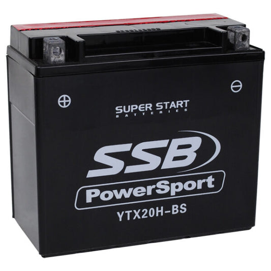YTX20H-BS SSB Powersport MF Motorcycle Battery