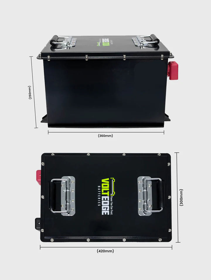 Golf Cart Battery Premium 48V 105Ah LiFePO₄ Golf Cart Battery & 25A Charger Kit