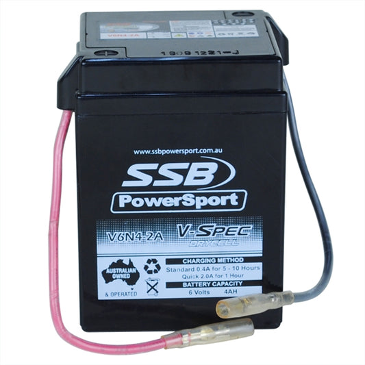6N4-2A-7 SSB Powersport Flooded Motorcycle Battery