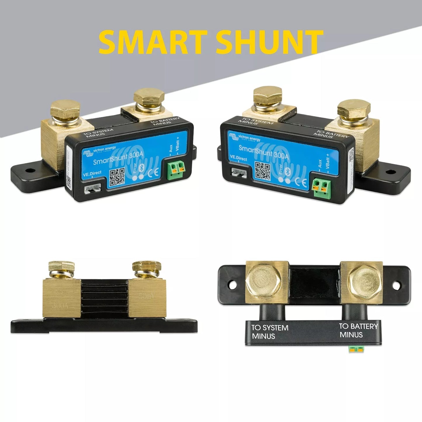 Victron Smart Shunt 300A Battery Monitor SHU050130050 - Express Post