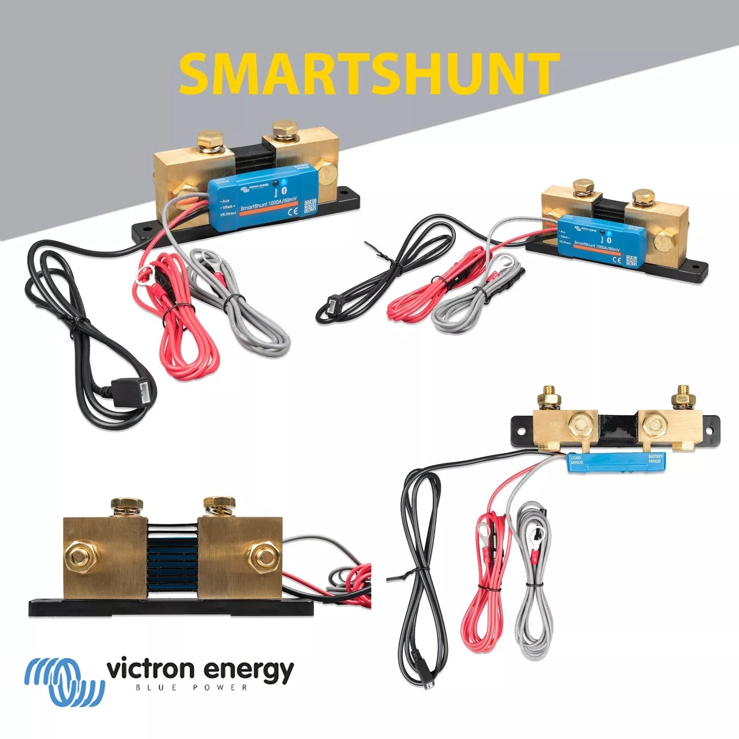 Victron Smart Shunt 1000A IP65 Battery Monitor SHU050210050 - Express Post