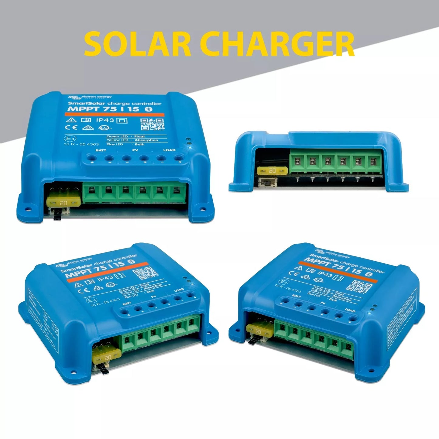 Victron Smart Solar MPPT 75/15 (12/24V) Solar Charge Controller - Express Post