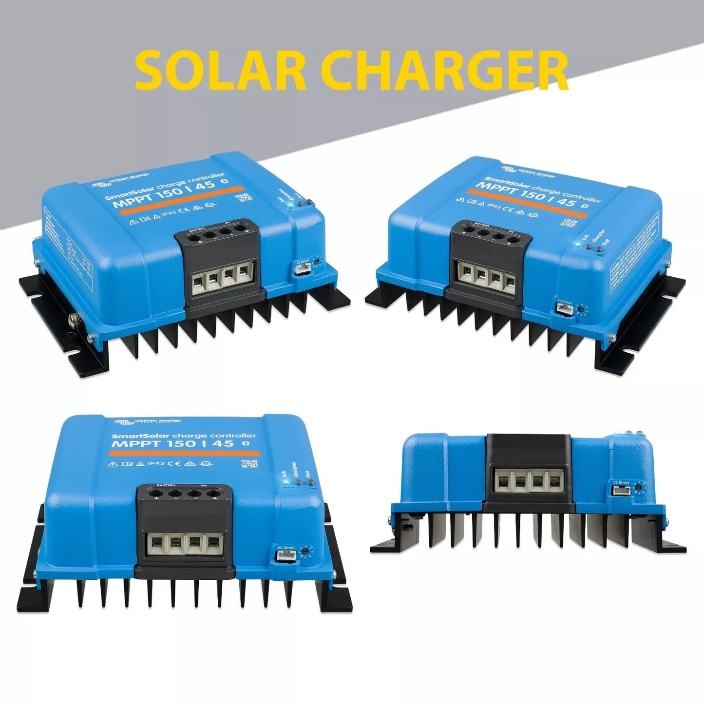 Victron Smart Solar MPPT 150/45 (12/24/48V) Solar Charger - Express Post