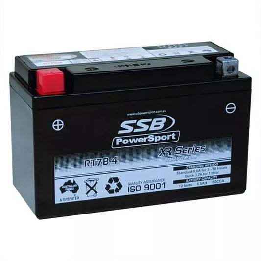 RB7B-4 SSB XR Series Motorcycle Battery