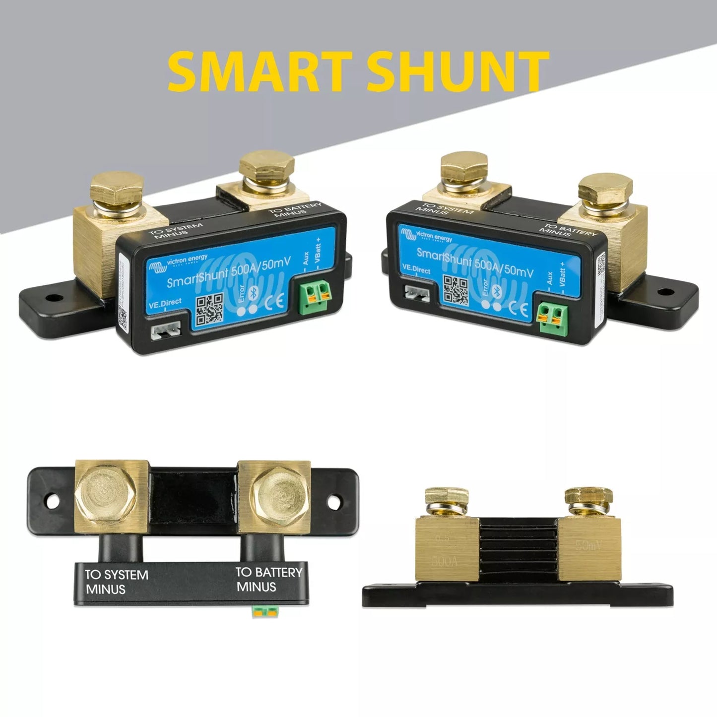 Victron Smart Shunt 500A Battery Monitor Smartshunt SHU050150050 - Express Post
