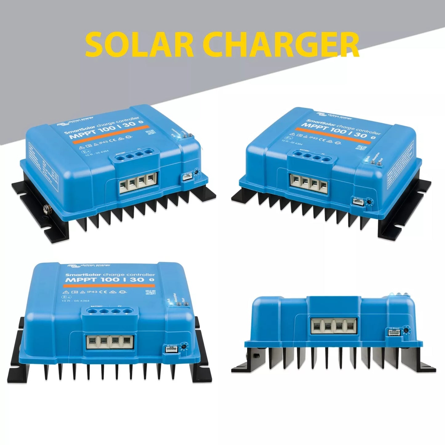 Victron Smart Solar MPPT 100/30 (12/24V) Solar Charge Controller - Express Post
