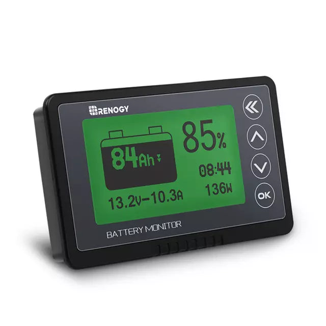 Renogy Core Mini 12.8V 100Ah Lithium Battery & 500A Battery Monitor