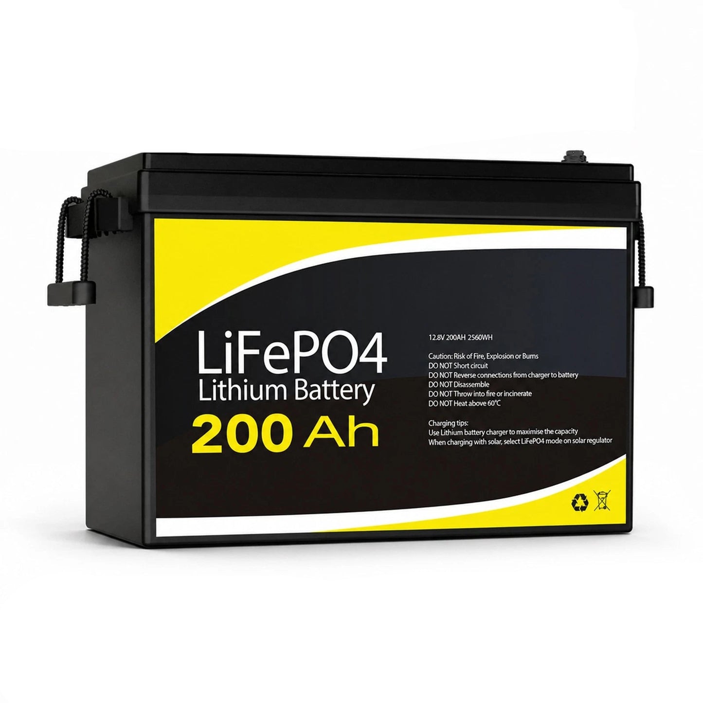 SunVolt 200Ah Lithium Battery LiFePO4 Deep Cycle 12V Battery