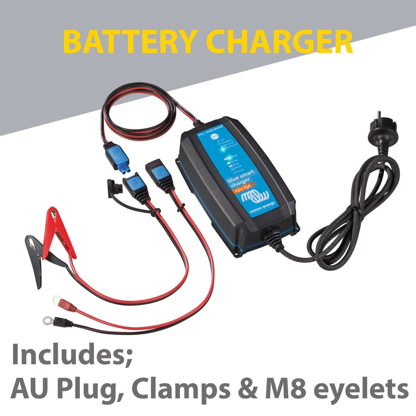 Victron Blue Smart IP65 12V 15A Battery Charger 12/15 AU/NZ - Express Post