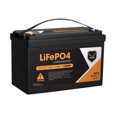 135AH Lithium Iron Phosphate (LiFePO4) Deep Cycle Battery